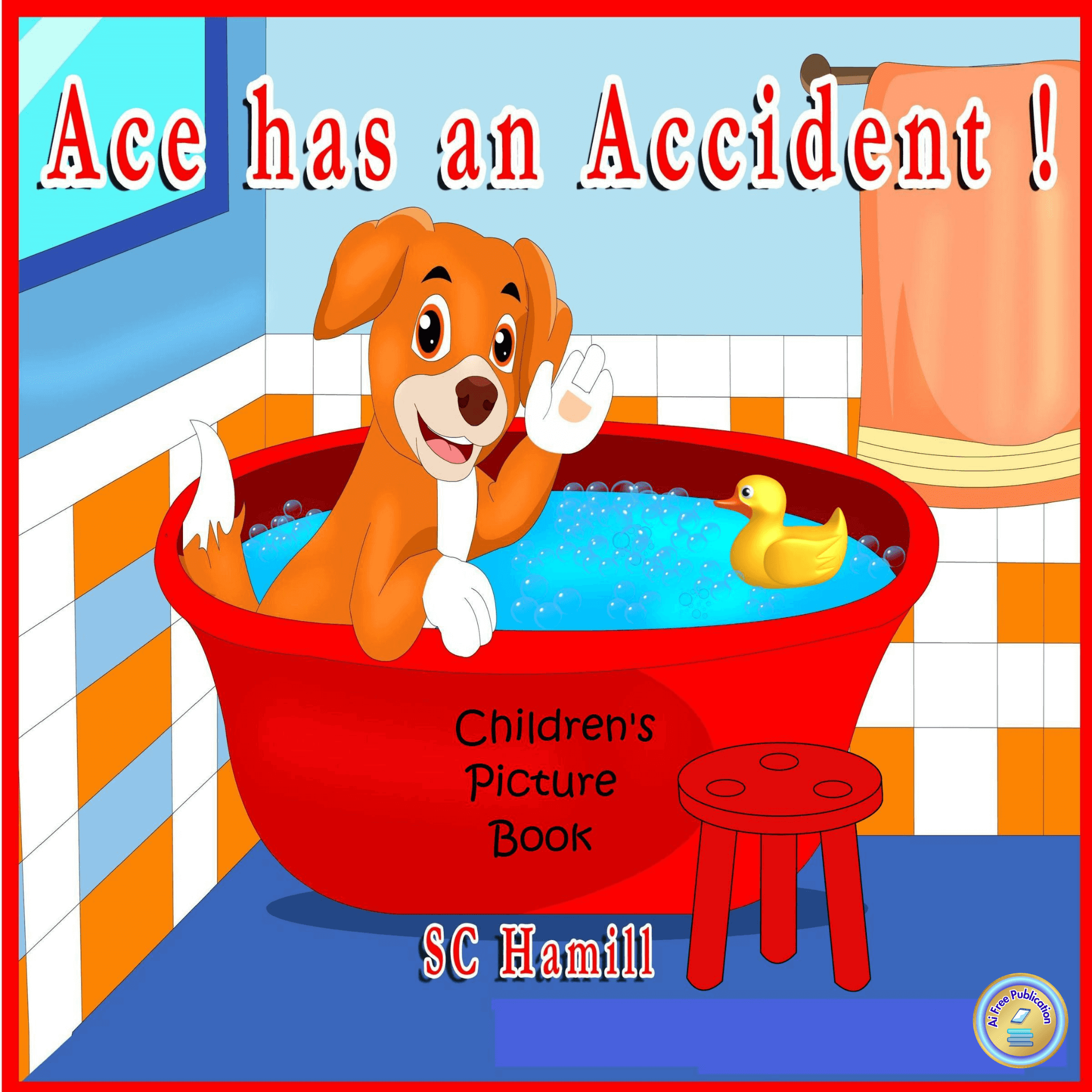 aifreepublication logo on the cover of Ace Has an Accident