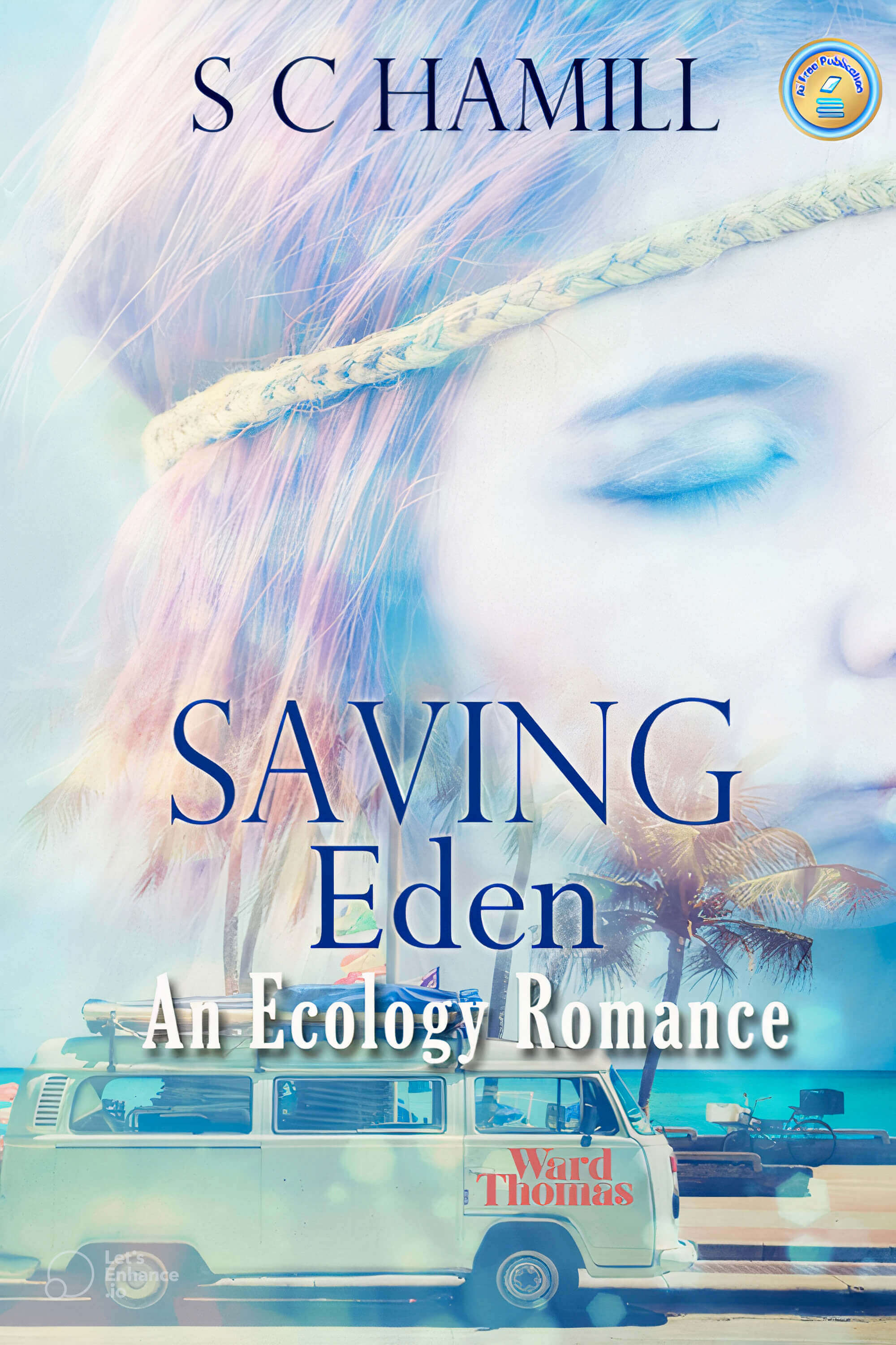 aifreepublication logo on the cover of Saving Eden