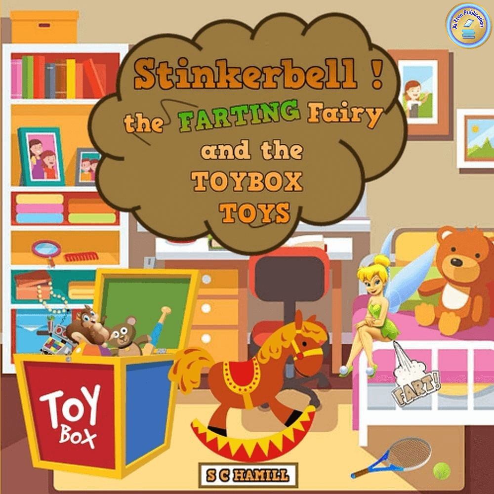aifreepublication logo on the cover of Stinkerbell the Farting Fairy